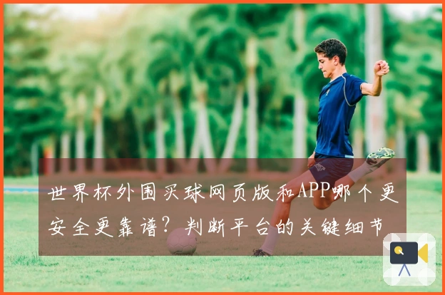 世界杯外围买球网页版和APP哪个更安全更靠谱？判断平台的关键细节揭秘